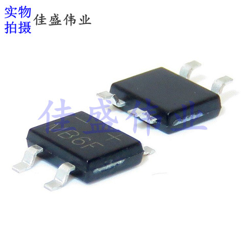 MB6F 0.5A/600V SOP-4 贴片整流桥堆 桥式整流器 全新