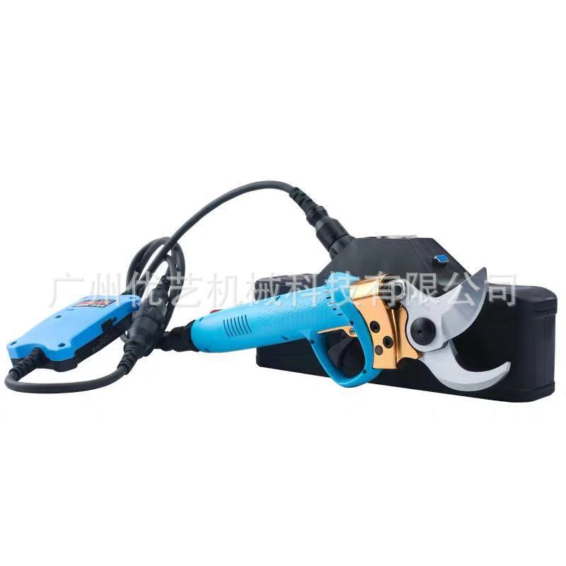 KOHAM电动剪刀果树充电式园艺剪背负式粗枝剪嘉航45M修枝剪电动剪