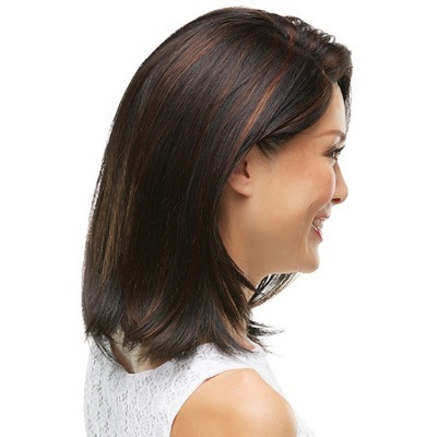 قامت شركة Sittong بتفجير الشعر المستعار في أوروبا وأمريكا ، وتنقسم نساء Wig البيض إلى أغطية رأس ألياف كيميائية قصيرة ومباشرة تباع بشكل جيد display picture 3
