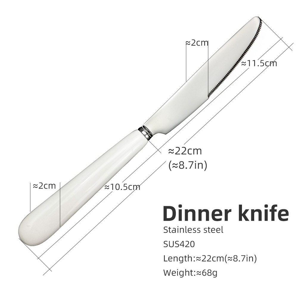 420 스테인레스 스틸 메인 나이프 22cm