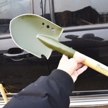 锰钢205户外兵工铲车载多功能军铲工兵锹淬火园艺钓鱼小铁锹芳素