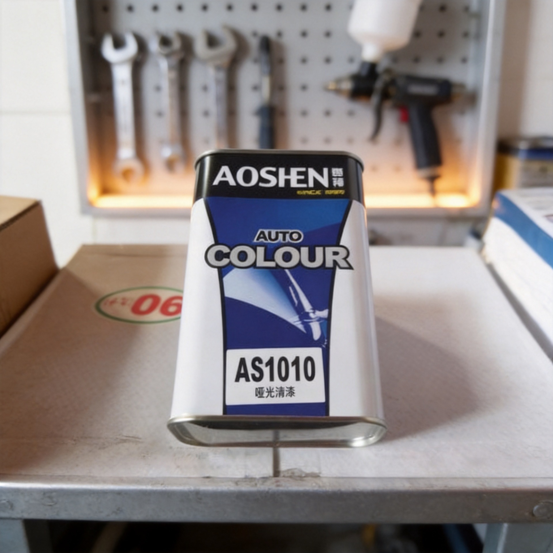 Manufacturer's Agent for Aoshen Matte Clear Coat 1L Curing Agent Automotive Paint Topcoat Auto Repair Shop Matte Clear Coat