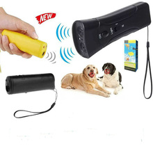 超聲波單雙頭驅狗器寵物狗訓練喇叭激光訓狗器止吠Dog Repellent