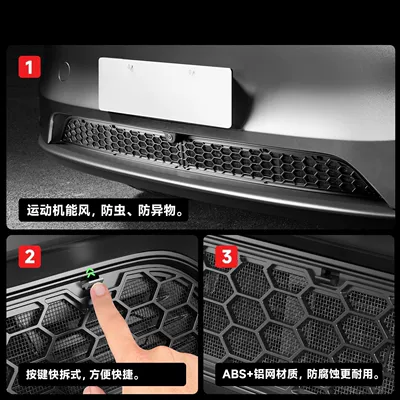 Suitable for Tesla Six-Seater: Automobile anti-insect net