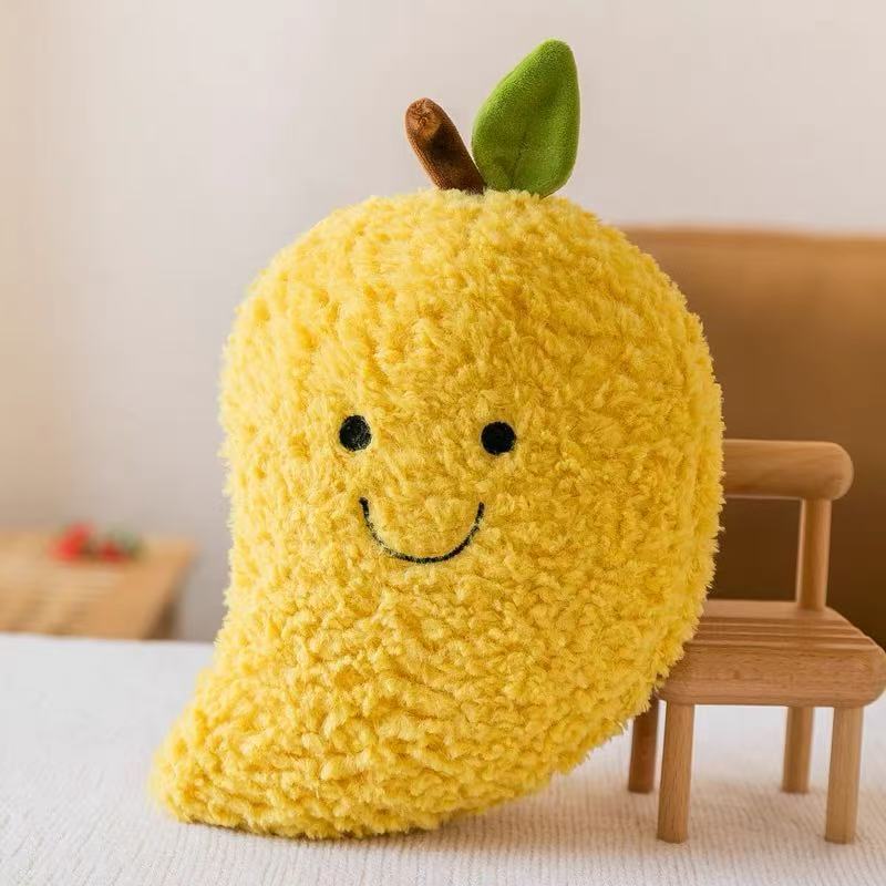 新しい 10inch グリッパーマシン人形子供のおもちゃ果物と野菜のぬいぐるみシミュレーション果物と野菜の人形卸売|undefined