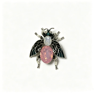 brooch alloy rhinestone brooch three-dimensional | Yaxa sancaqları - bee-b0007