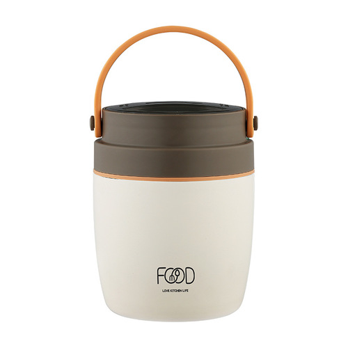 Stainless steel insulated lunch box home portable 24-hour insulated bucket office worker lunch box student pot engraved logo