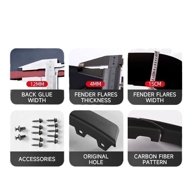 Kit Combinado de Protección Contra Arena y Grava para Mitsubishi, Apto para Mitsubishi Montero Pajero, con Luz de Techo