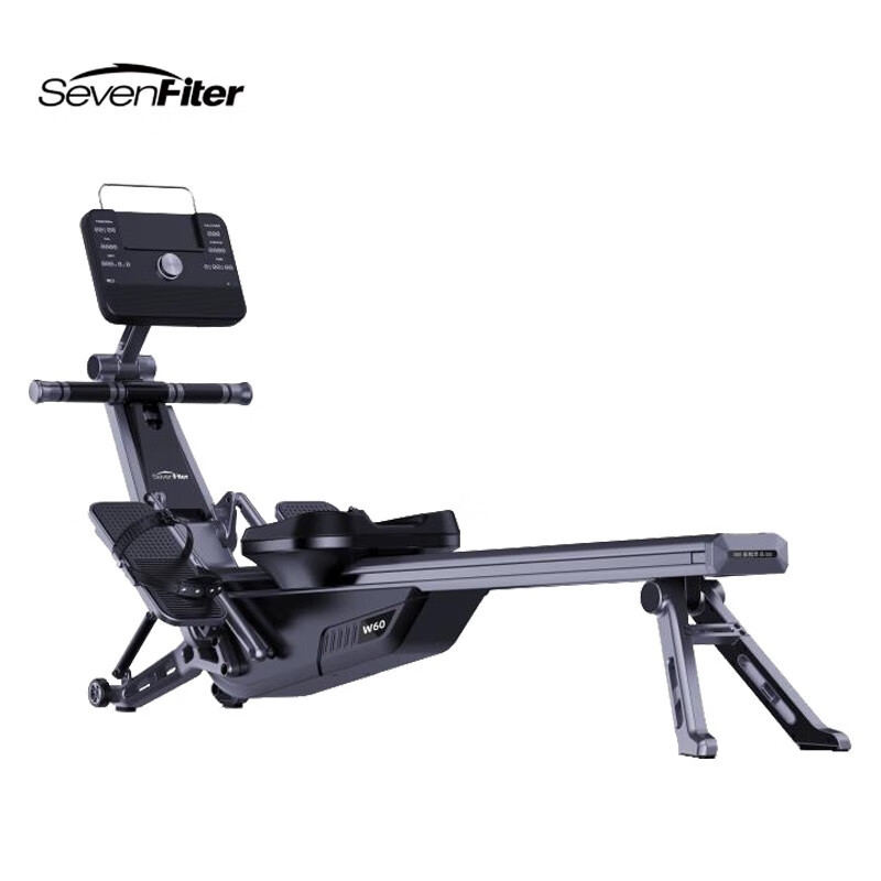 Shifeite W60 self-generating magnetic control intelligent rowing machine foldable indoor aerobic exercise rowing training equipment