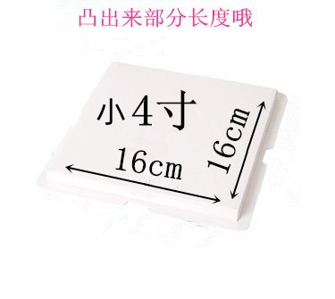 Caja de pastel de cumpleaños 6 "8" 9 "10" 11 "12" 14 "16" almohadilla de pastel personalizada