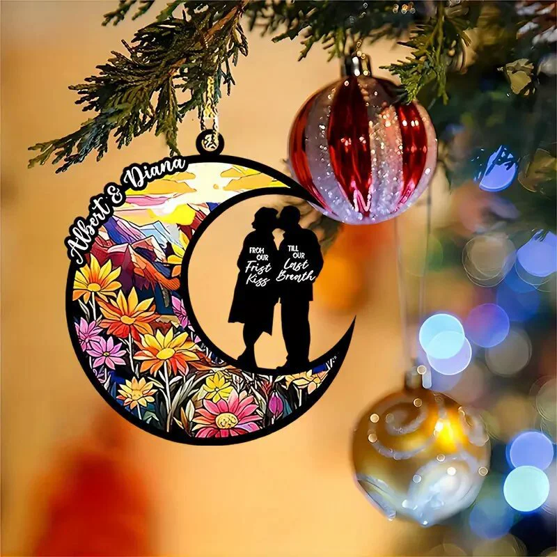 2D акриловая подвеска на День Святого Валентина украшение автомобиля кулон рюкзак брелок украшения трансграничная горячая Распродажа праздничный подарок