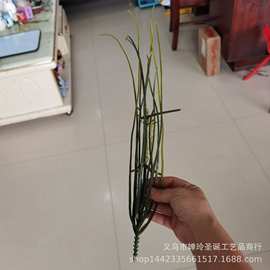 仿真植物仿真花草配件 仿真剑兰草 仿真盆景草装饰配件大量批发