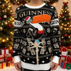 新しいホットスタイルニットクリスマスセーター醜い漫画パターンルーズラウンドネック楽しい面白いスタイルクリスマスパーティー