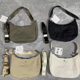 New Mini Shoulder Bag3L Dumpling Bag Women's Yoga Shoulder Crossbody Lulu Underarm Bag