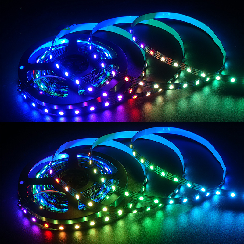 WS2815 control externo de color completo barra de luz LED de color 12V IC integrado de un solo punto de corriente de agua programable punto de interrupción continuo