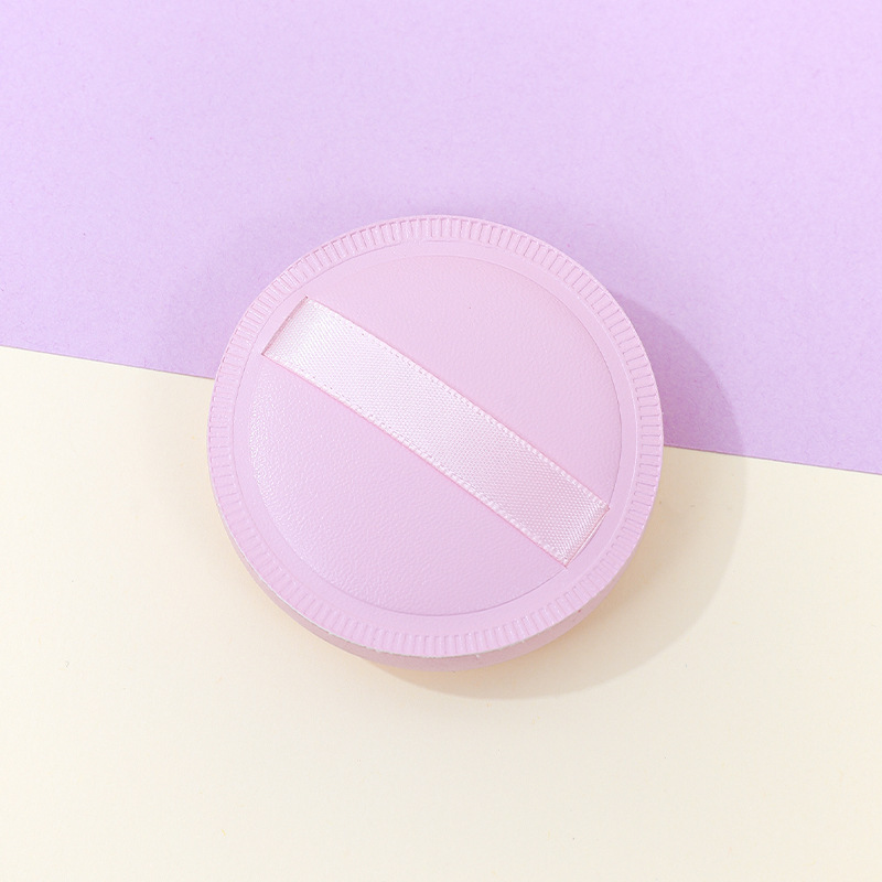 Custom Marshmallow Powder Base Liquid Cosmetic Soft No Comes Powder Seco-Hummetic Powder Sponge Powder