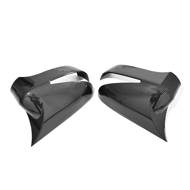 Suitable for 8 9/9.5 10 11 generation Honda Civic bright black horn rearview mirror decorative cover modified rear mirror