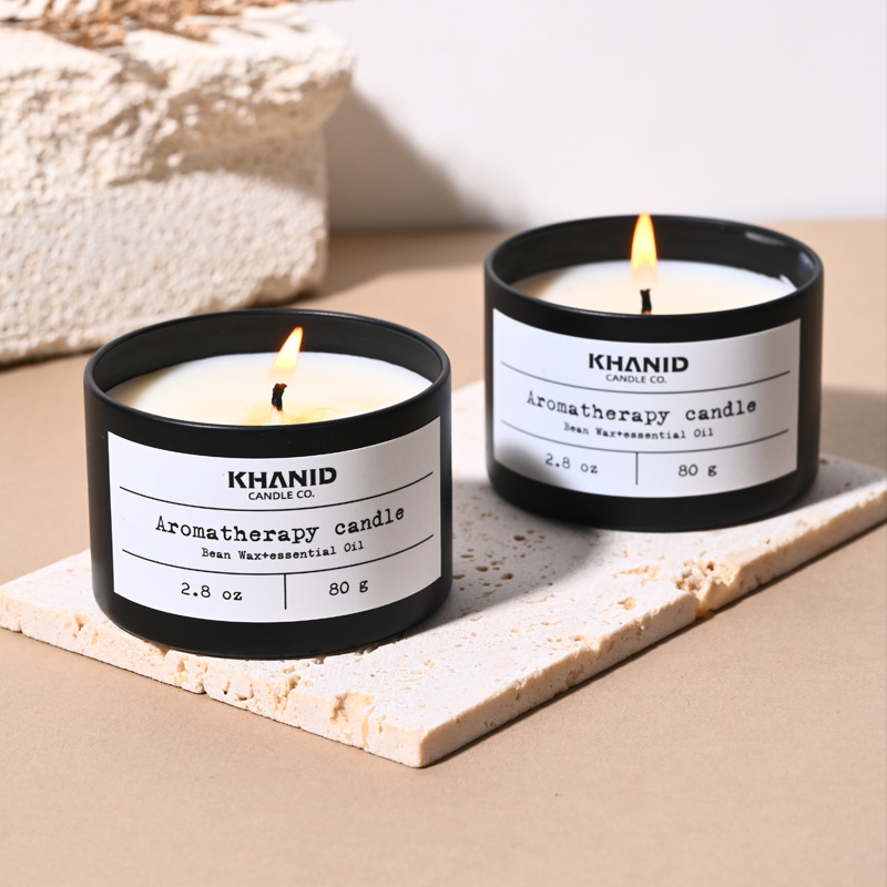 Håndlavet duftlys af sojavoks til aromaterapi og boligindretning_voghion.com