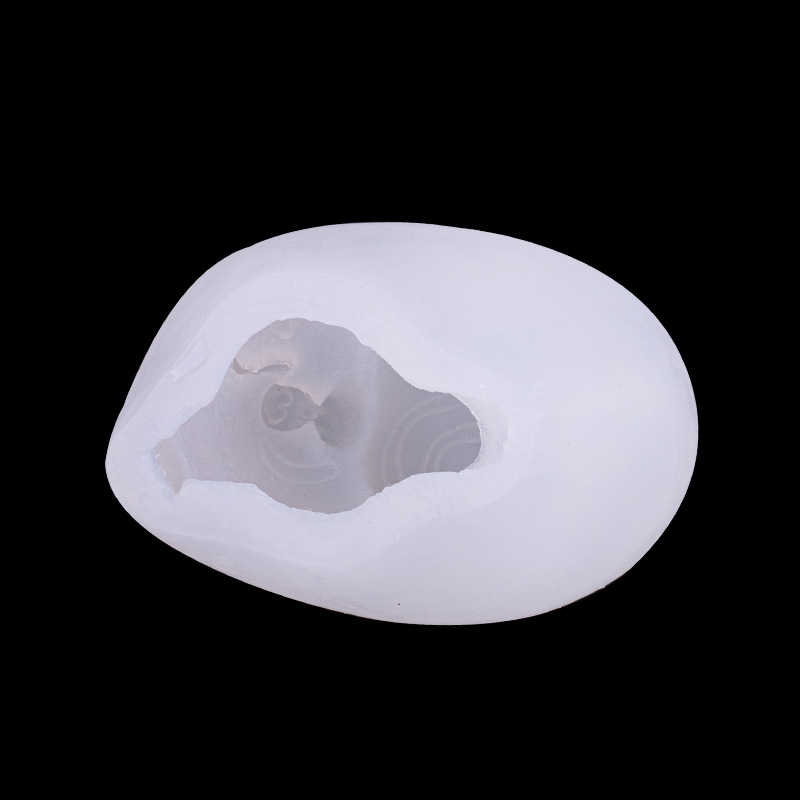 Tigre lindo molde de silicona dibujos animados aromaterapia vela jabón hecho a mano fondant chocolate ritmo seco pudín