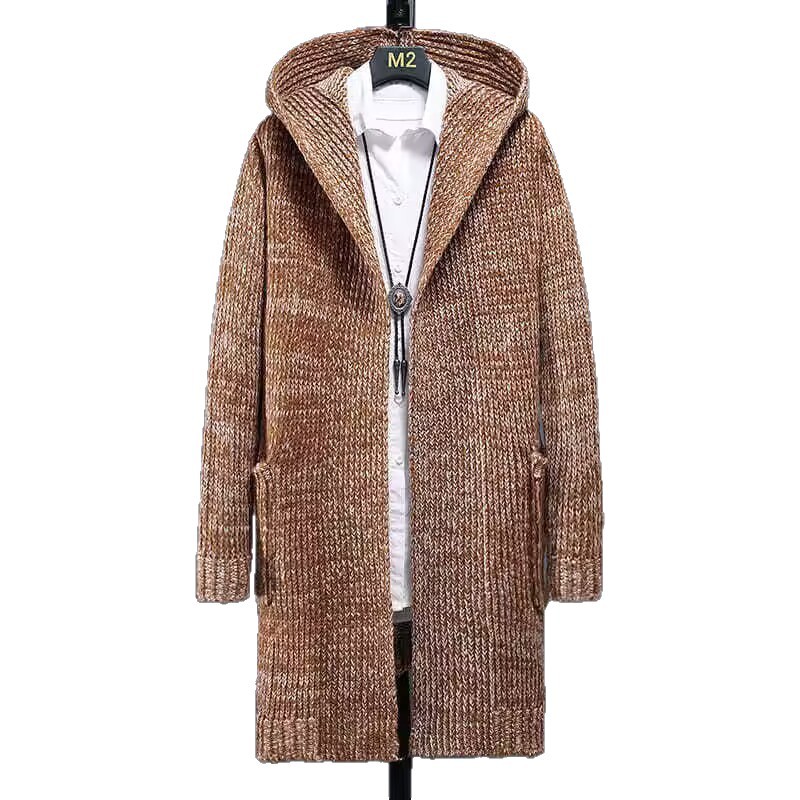 (Cross-border trading), demi-season warm long hoody, cardigan, sweater, jacket, set, trench coat, wish, European style 5