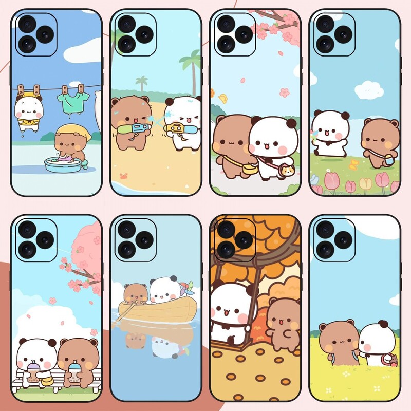 For Apple Phone Case Cute BuBu DuDu Phone Case iPhone 14 15 8 11 12 13 X