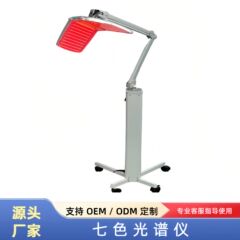 外国貿易バージョンのカラーフォトダイナミック美容器具 7 色の光子若返り分光計美容室大型ランプ若返り器具美容
