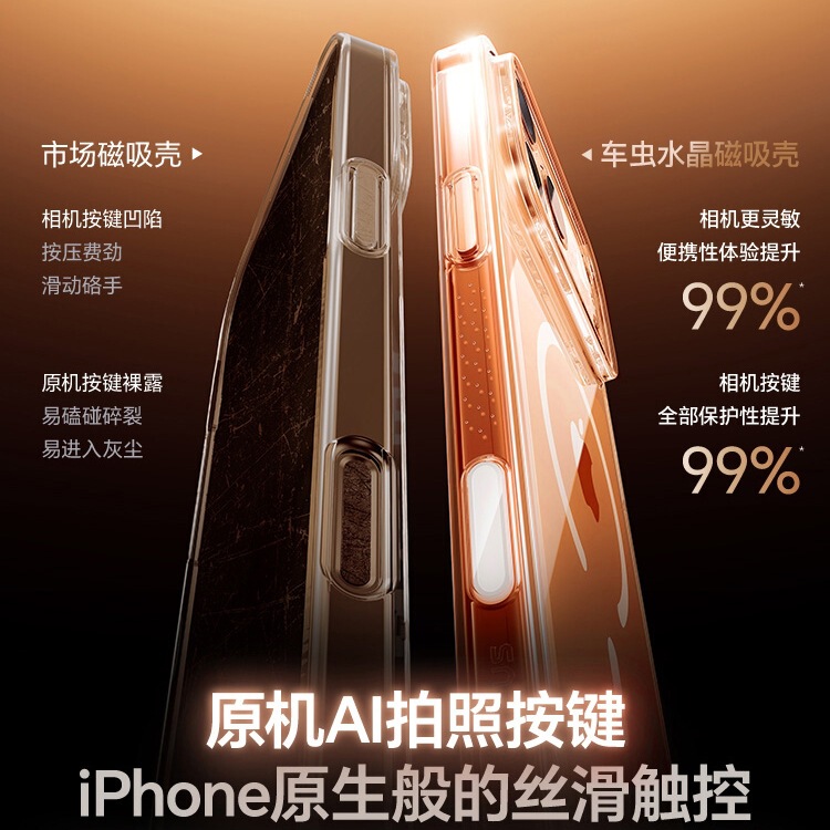 Suitable for Apple 17/16 Mobile Phone Case Iphone15Promax13 Protective Cover 14Pro12Magsafe11