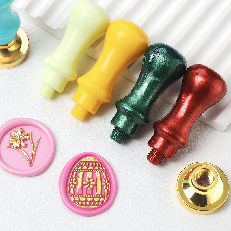 Fire Paint Seal Stamp Handle, Complete Set of Tools, Bubble Handle, Cute Macaron-Colored Short Handle, Manufacturer's Handle Wholesale Fire Paint Seal Stamp Handle, Complete Set of Tools, Bubble Handle, Cute Macaron-Colored Short Handle, Manufacturer's Handle Wholesale