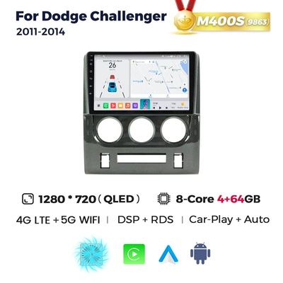 DVD Navigation Challenger 2011-2014 Dodge - m400s-464-eight-core-full-network-9863-black