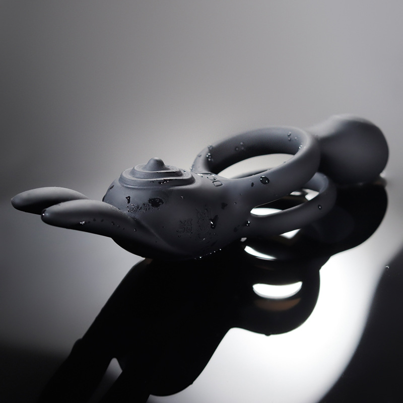 Qiaran Shuanghuan Lock Precision Vibration Rabbit Ear Massager Wireless Remote Control Maschio Femmina Condiviso Coppia Prodotti Sessuali per Adulti_voghion.com