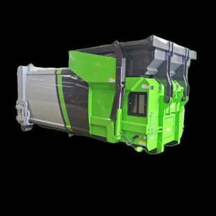 Mobile garbage transfer box 15 square one-piece garbage compressor garbage disposal equipment