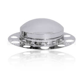 3 PCS不锈钢圆顶前轮毂盖Stainless Steel Front Dome Axle Cover