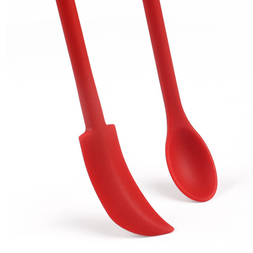 Creative Mini Silicone Double-Ended Small Point Scraper Set for New Cosmetic Products, Jam Scraper Spatula 3-Piece Cooking Knife Set