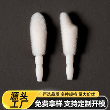 一次性唇刷唇彩刷头植绒唇彩头唇釉刷头唇彩毛头唇刷头替换化妆刷