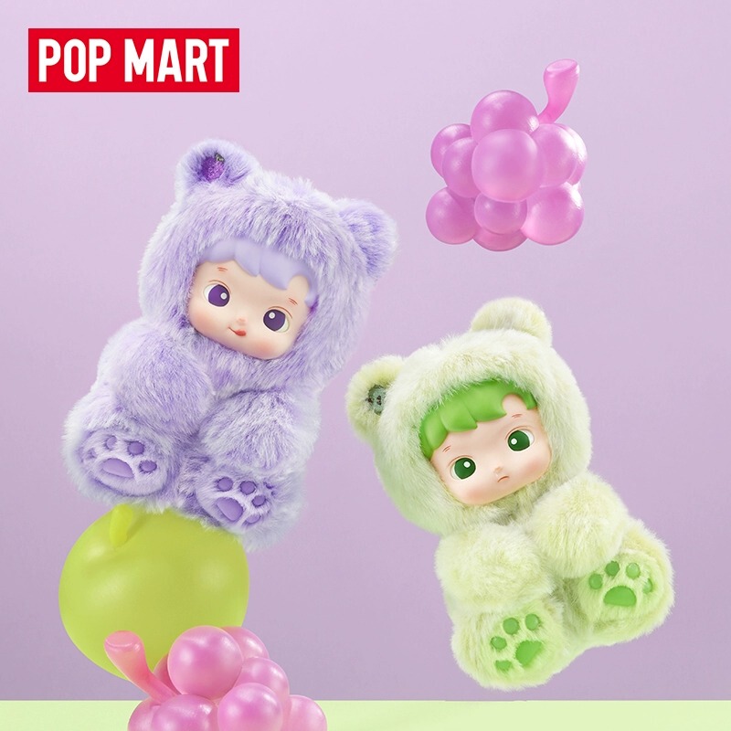 POPMART泡泡玛特小熊软糖系列毛绒公仔挂件盲盒盲袋玩具|undefined
