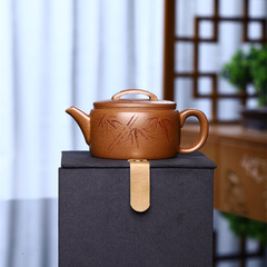 廠家貨源宜興茶壺紫砂泥漢瓦紫砂壺大口壺功夫茶具跨境一件代發貨