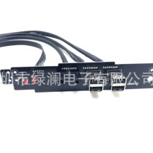 �Α�C��ǰ����弯��PCB ���d�� USB/HD Audio /LED /SW