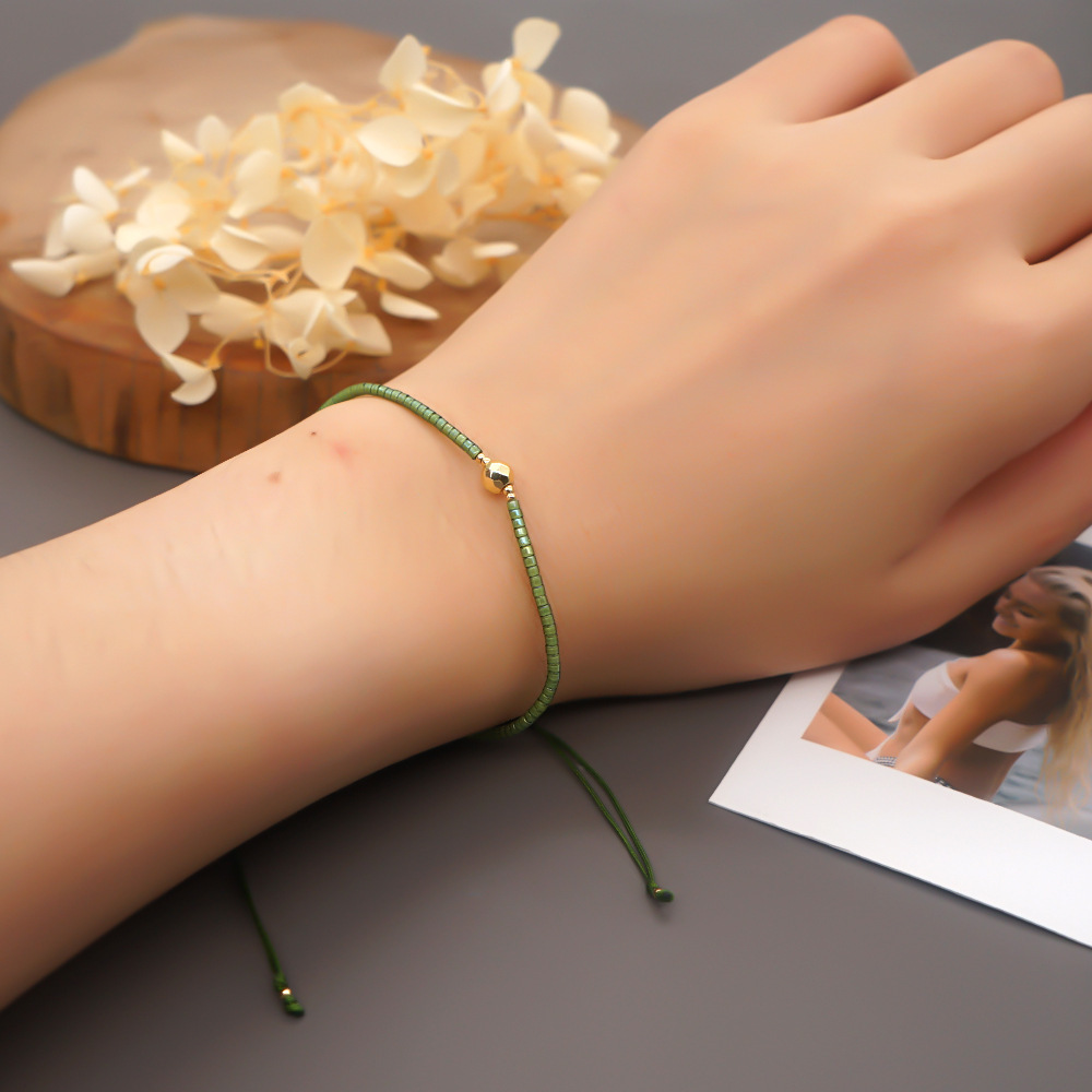 Daily Occasion 1 Piece Simple Style Round Beaded Pearl Women's Bracelets