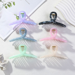 女性の新商品の清新で甘い流行の大きいサイズは大理の紋様を挟みます。