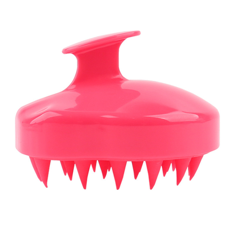 Masaje de silicona refrescante cepillo de lavado de cabello, masaje de peinado de cuero cabelludo limpio, artefacto mágico, cepillo de descalpa de cabello limpio al por mayor