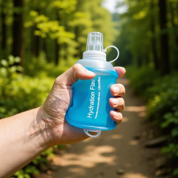 Spot Sports Soft Water Bottle Marathon Drinking Water 150ml 250ml 500ml Foldableing Tpu Soft Water Bottle