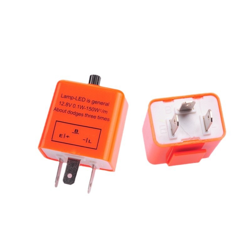 12V摩托车可调电子转向闪光器.电动车闪光器，摩托车闪光器