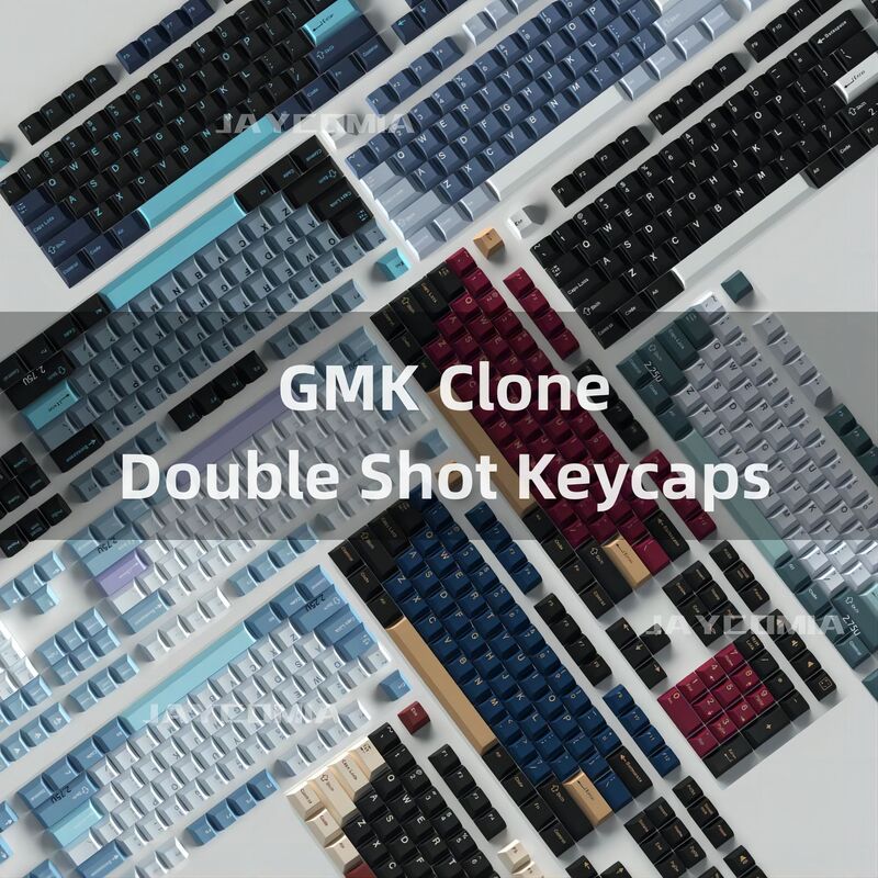 GMK keycap PBT two-color two-color injection original large full set of European gauge keycap 7u split space