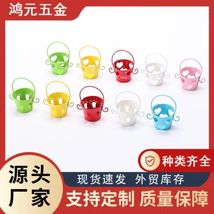 Мини-кашпо жестяное сердечко и лапки для суккулентов