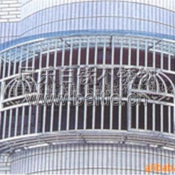 供应弧型阳台不锈钢防盗网