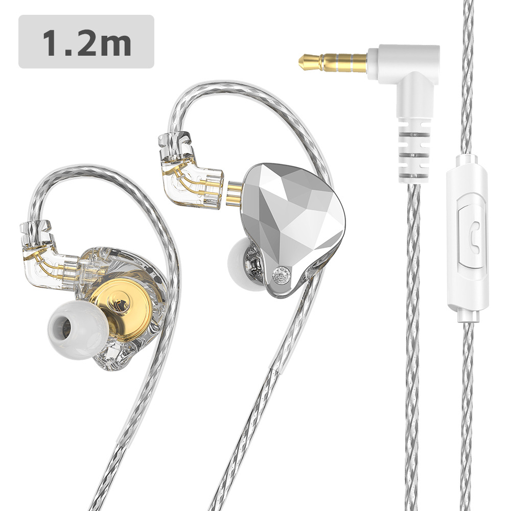 Auriculares deportivos con cable X4Pro en la oreja, monitor ancla enchufable, retorno del oído, teléfono móvil, computadora typec3.5 mm