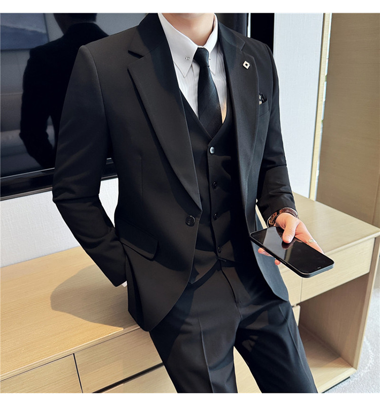 Black Suit Pants / 48 Recommendation 47.50 kg-52.50 kg
