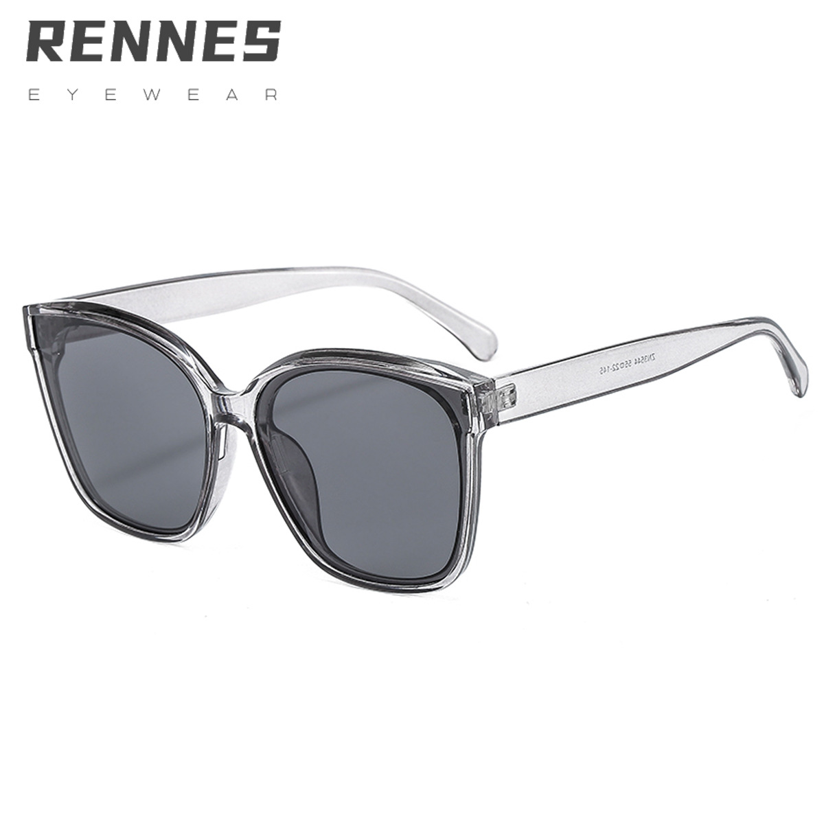 2021 nuevas gafas de sol de Marco grande retro de las mujeres Pequeño Libro Rojo cara redonda simple cuadrado cóncavo estilo Street shot gafas de sol 3544