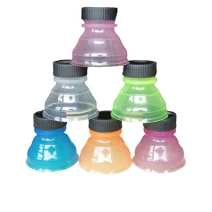 Cross-Border Can Converf Plastic Bottle Cap Practical Cap Can and Cola Soda Suction Card Dustproof Ps Cap