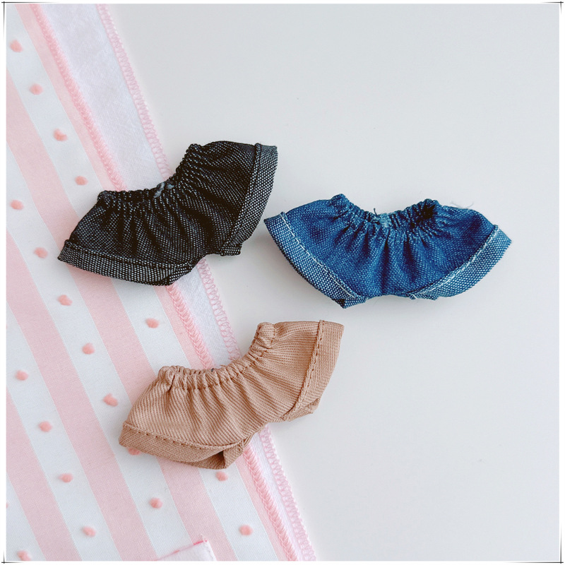 Labubu Fourth Generation 4.0 Baby Clothes Set Clothes Curled Jeans Labubu Baby Clothes Doll Replacement